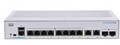 10-Port Gigabit Ethernet Smart Switch CBS250-8T-E-2G-EU