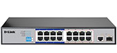 16-Port Fast Ethernet PoE Switch D-Link DES-F1017P