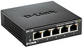 5-Port Gigabit Unmanaged Desktop Switch D-Link DGS-105