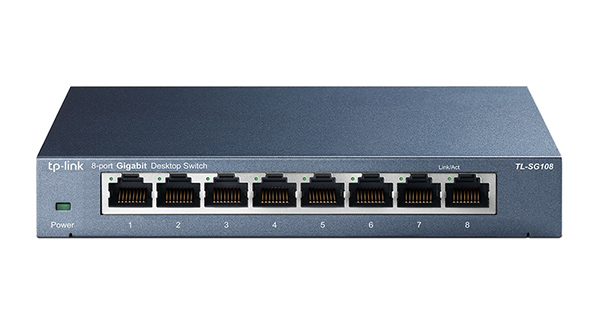 8-Port Gigabit Desktop Switch TP-LINK TL-SG108