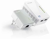 300Mbps AV500 WiFi Powerline Extender Starter Kit TP-LINK TL-WPA4220KIT
